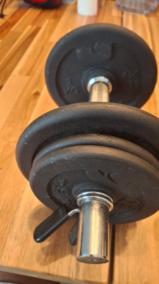 Mancuernas ajustables 2x10 Kg
