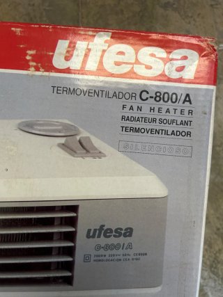 Ufesa C-800/A Termoventilador