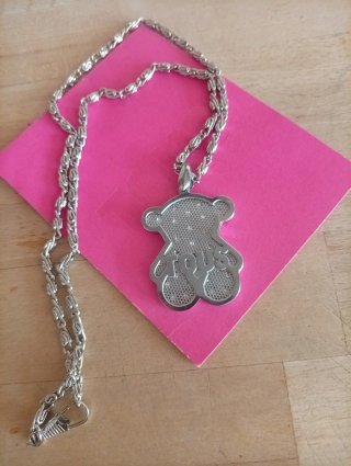 Colgante Tous Oso Plata