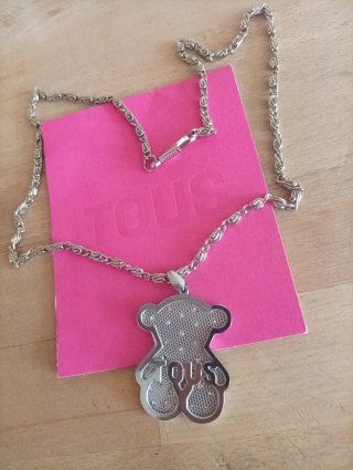 Colgante Tous Oso Plata