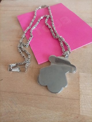 Colgante Tous Oso Plata