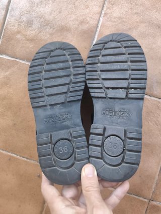 Zapatos Pablosky charol azul marino T 36