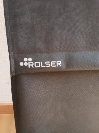 Carrito de la compra Rolser negro
