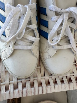Zapatillas Adidas Neo Blancas y Azules