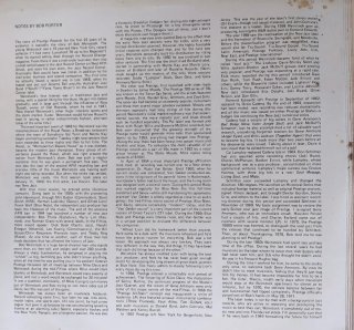 LP 25 Years of Prestige - Jazz