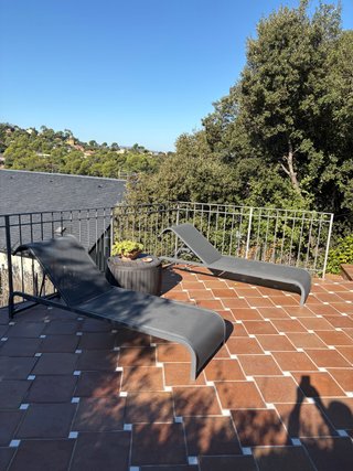2x Tumbona Sklum Metal Gris
