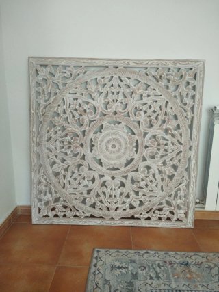 Cabecero Indio Banak Importa Sehn. Madera mango