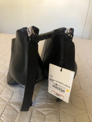 Botas Zara Tacón Talla 37
