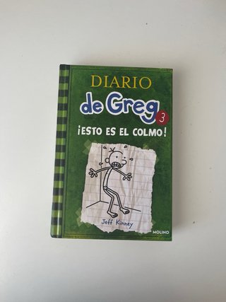 Tres libros de diario de Greg