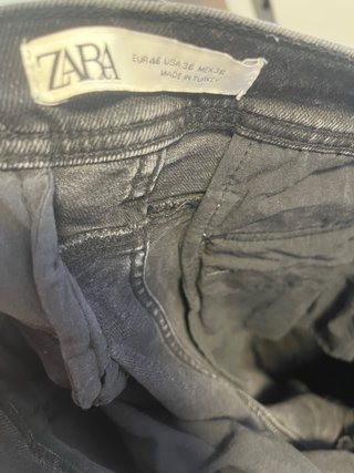 Pantalones Cargo Zara Negros