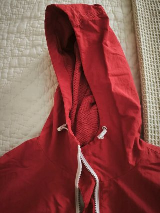 Cazadora mujer Tommy Jeans Roja Entretiempo