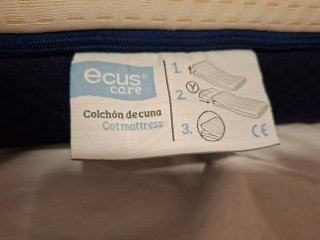 Colchón de cuna Ecus Care