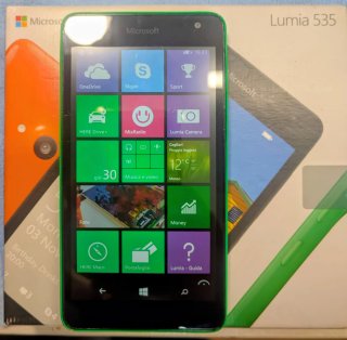 Microsoft Lumia 535 Verde/Arancione
