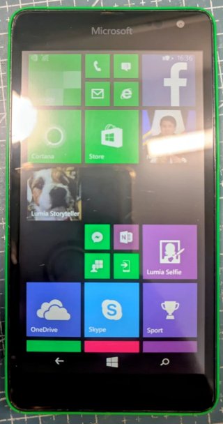 Microsoft Lumia 535 Verde/Arancione