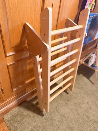 Triángulo Pikler Madera Aldi