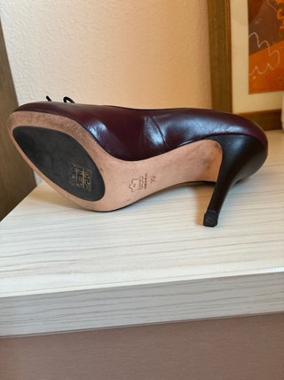 Zapatos Magrit granates finos