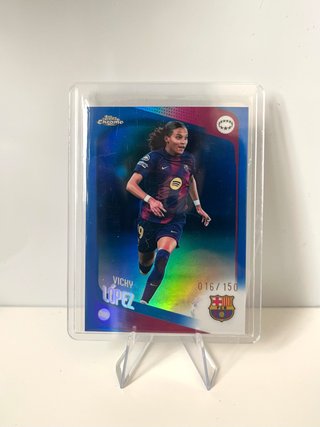 Carta Vicky López /150 - Topps Chrome Womens