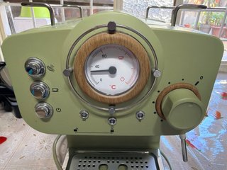 Cafetera CREATE Verde Retro