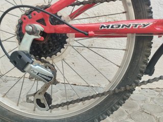 Bicicleta Monty KS Roja 20 pulgadas