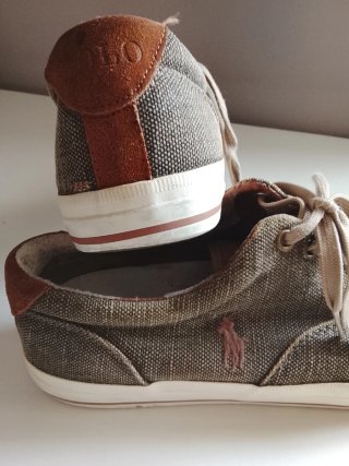 Scarpe Ralph Lauren beige/marrone