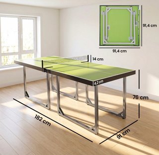 Mesa Ping Pong Plegable HOMCOM NUEVA