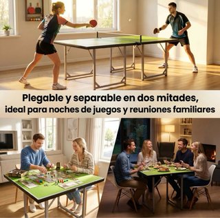 Mesa Ping Pong Plegable HOMCOM NUEVA
