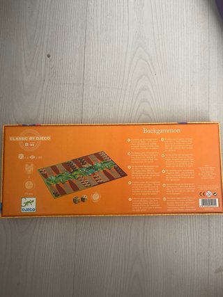 Backgammon Clásico Djeco para Niños