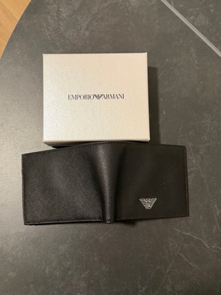 Cartera Emporio Armani Negra