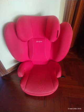 Silla Coche Cybex Solution B-Fix G2/3 Roja