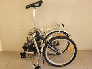 Bicicleta Plegable Conor City Blue