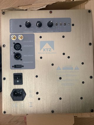 Placa subwoofer xtz 12.10 Etapa potencia 500w rms