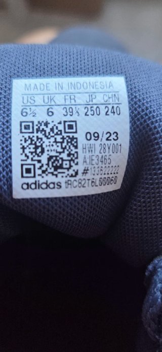 Zapatillas Adidas Azul Talla 39.5