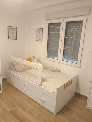 Cama infantil nido con cajones de 90*200