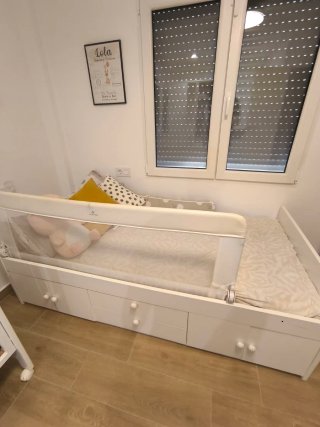 Cama infantil nido con cajones de 90*200