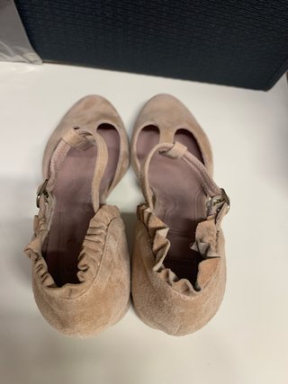 Zapatos Wonders Talla 40 Rosa Nude