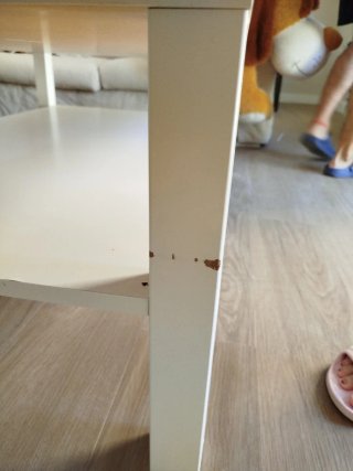 Mesa de centro Ikea blanca