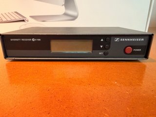 Micrófono corbata Sennheiser EW100 Negro