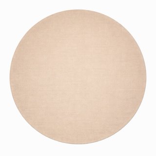 Alfombra Redonda Beige