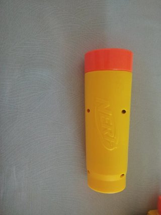 Pistola Nerf Amarilla Colaboración Con Fornite