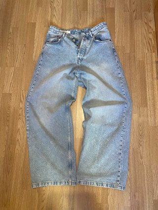 Vaqueros Zara Wide Leg Fit Hombre