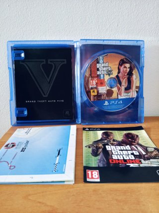 GTA 5 Grand Theft Auto V PS4 Completo CIB