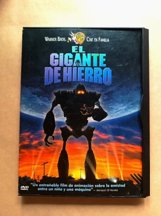 El Gigante de Hierro, DVD