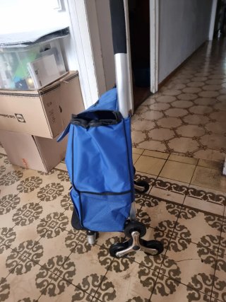 Carrito Compra 6 Ruedas Vevor Sube Escaleras