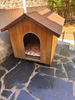 Caseta Perro Grande Madera