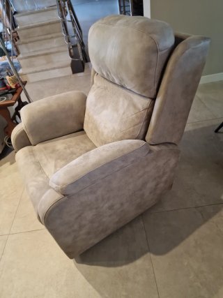Sillón Eléctrico Reclinable Gris