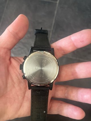 Reloj Racer Negro Cronógrafo