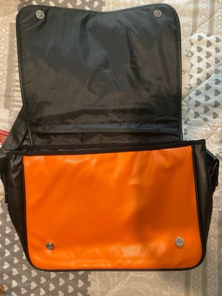 Bolso Bandolera Star Wars BB-8 Negro y Naranja
