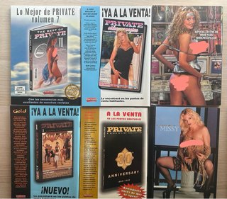 16 revistas Private de colección antiguas