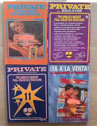 16 revistas Private de colección antiguas