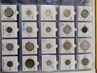 Monedas de plata antiguas